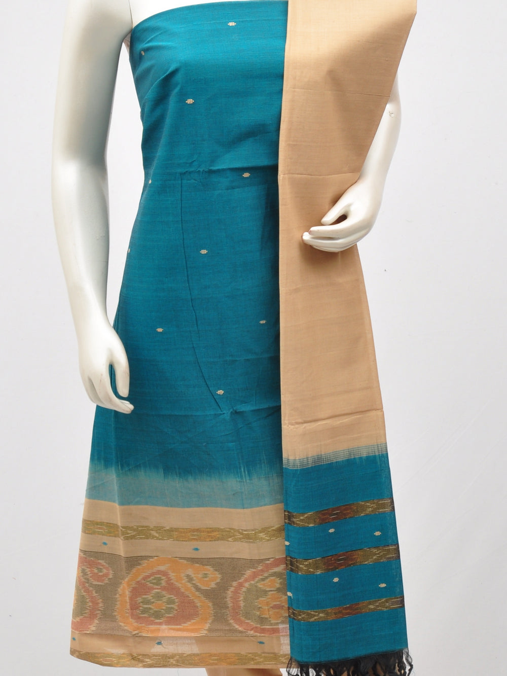 Cotton Woven Designer Dress Material [60717000]