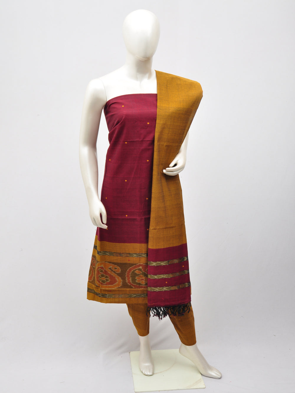 Cotton Woven Designer Dress Material [60717003]