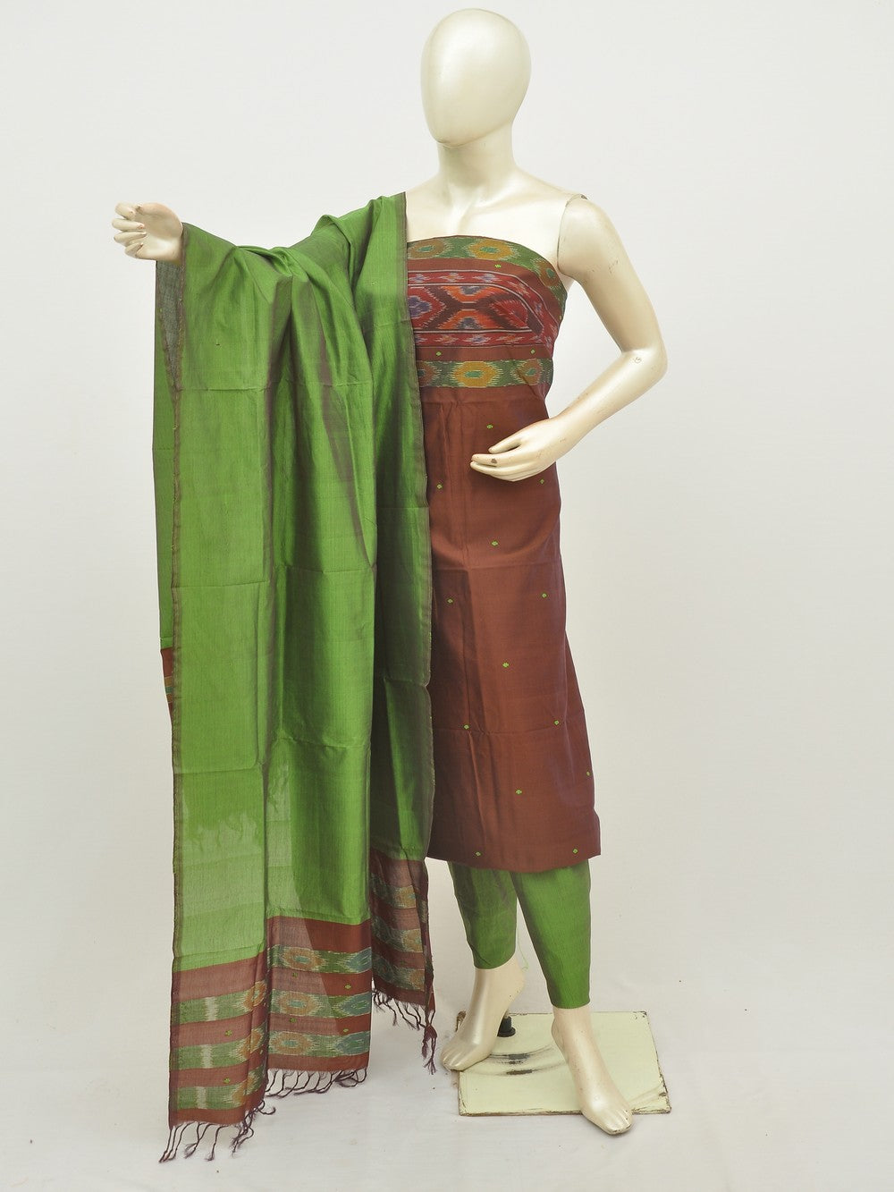 Silk Woven Designer Dress Material [D20113074]