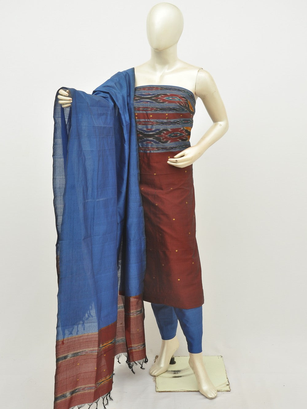 Silk Woven Designer Dress Material  [D20113087]