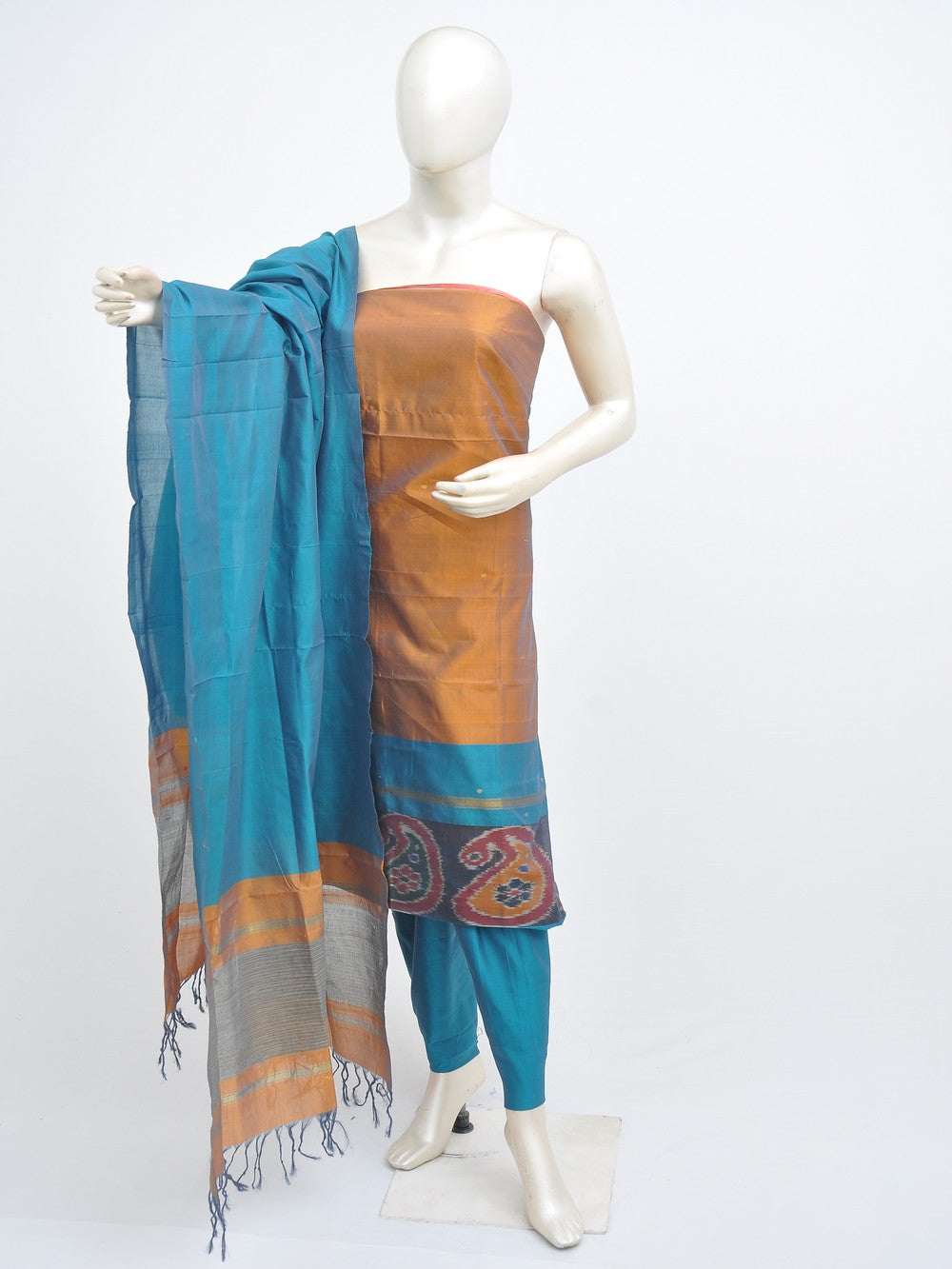 Silk Woven Designer Dress Material [D30328074]