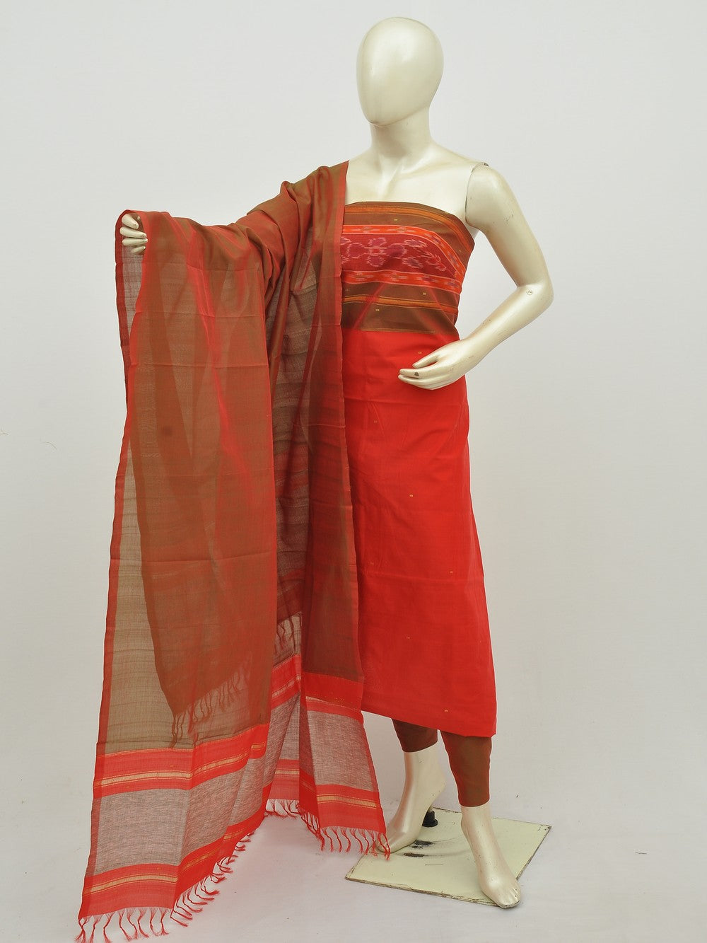 Silk Woven Designer Dress Material [D10918025] - DressesForWomen.IN