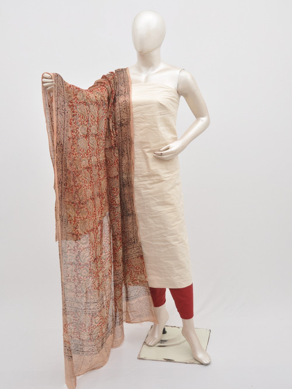 Cotton Woven Designer Dress Material [D01026007]
