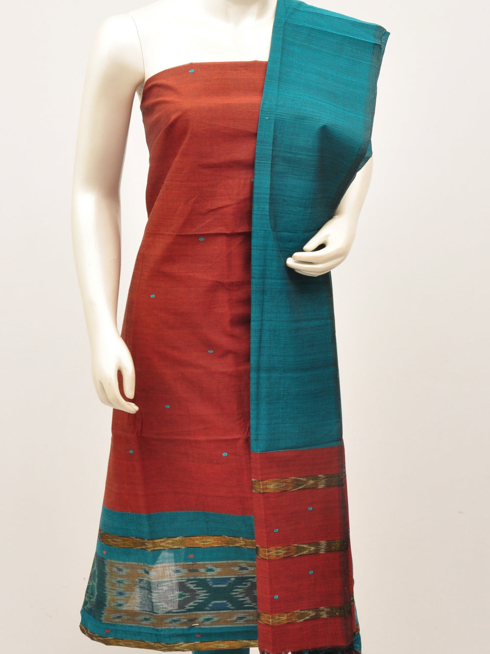 Cotton Woven Designer Dress Material [60609005]