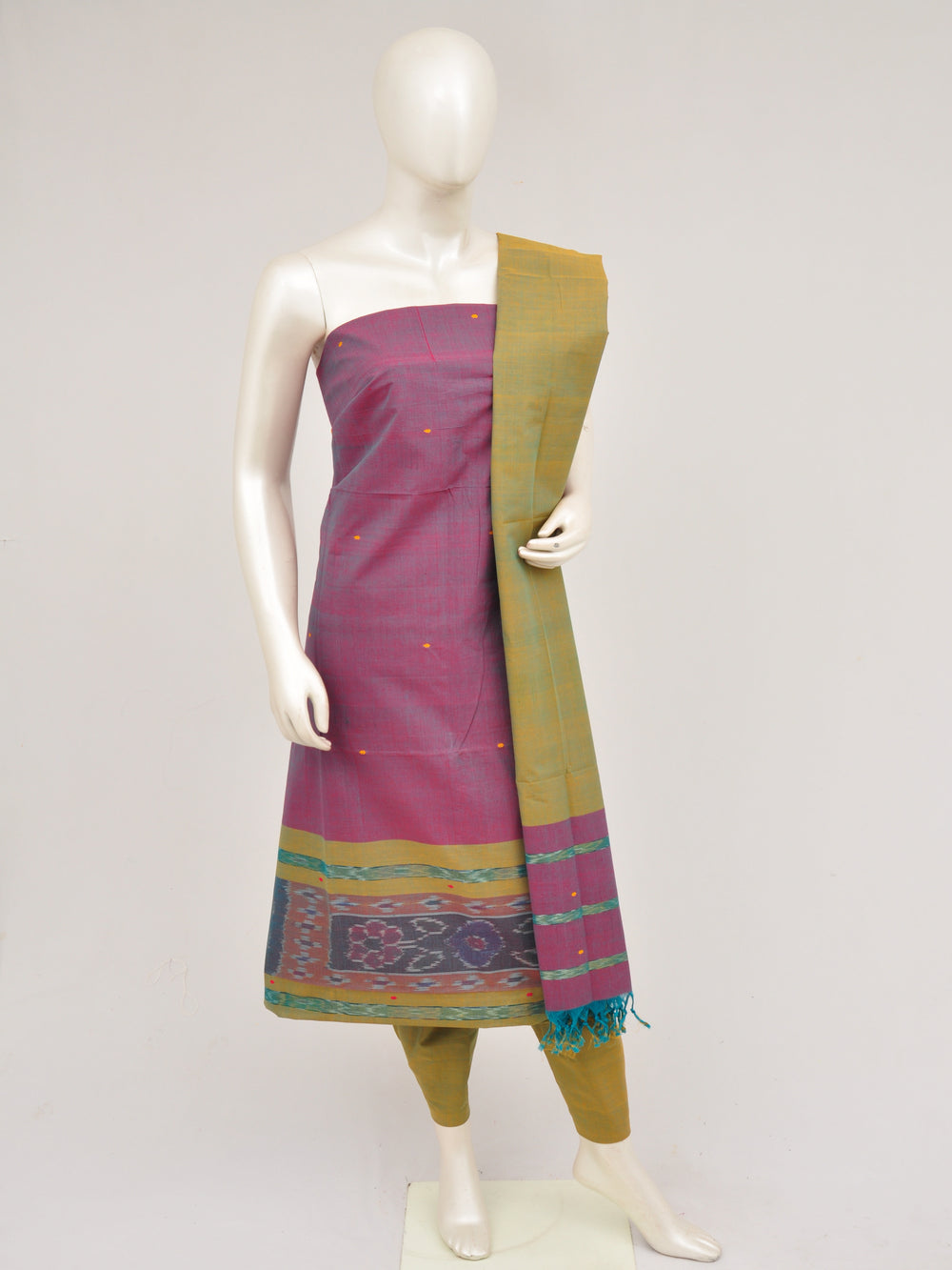 Cotton Woven Designer Dress Material [60907002]