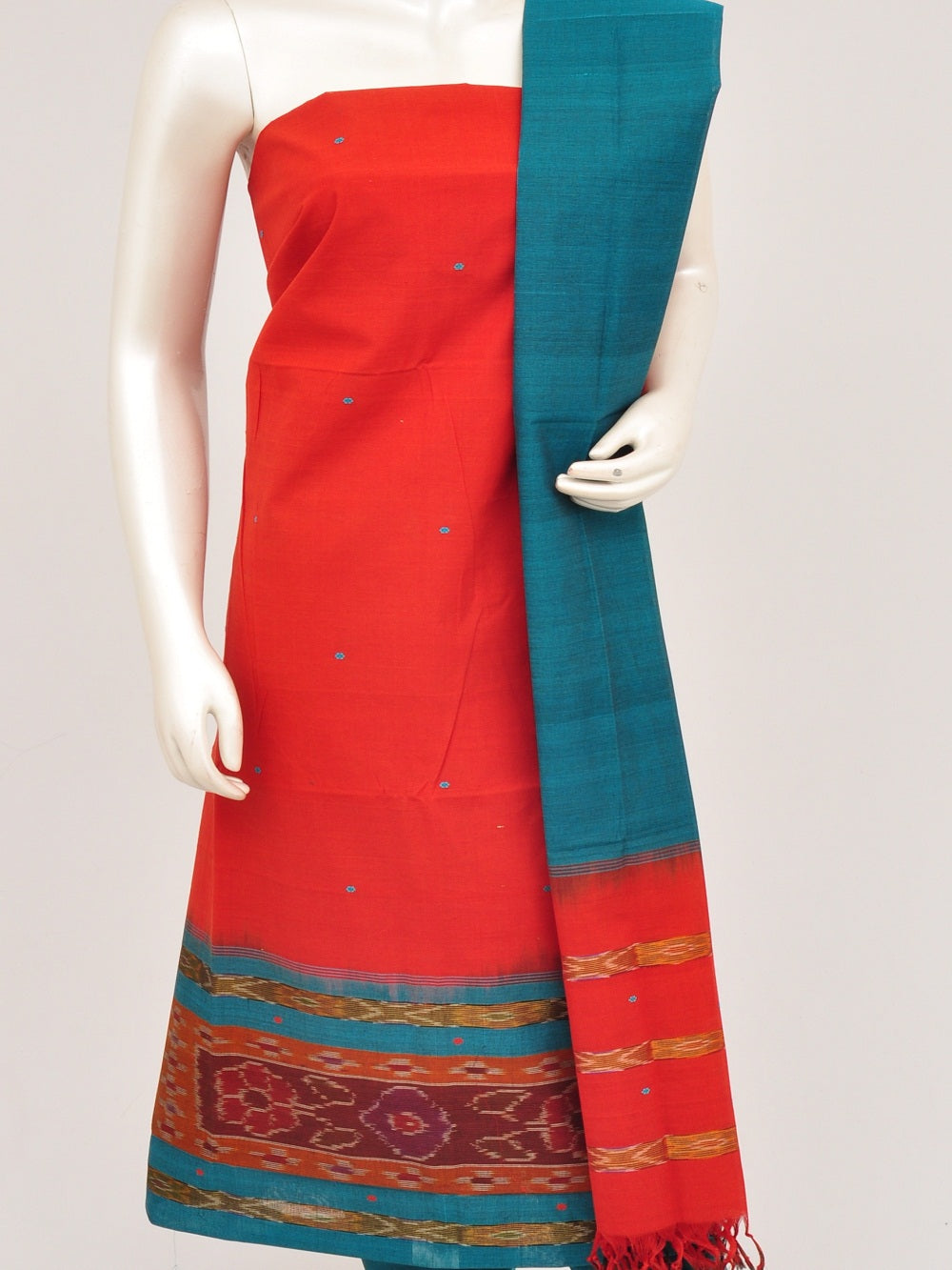Cotton Woven Designer Dress Material [60907012]