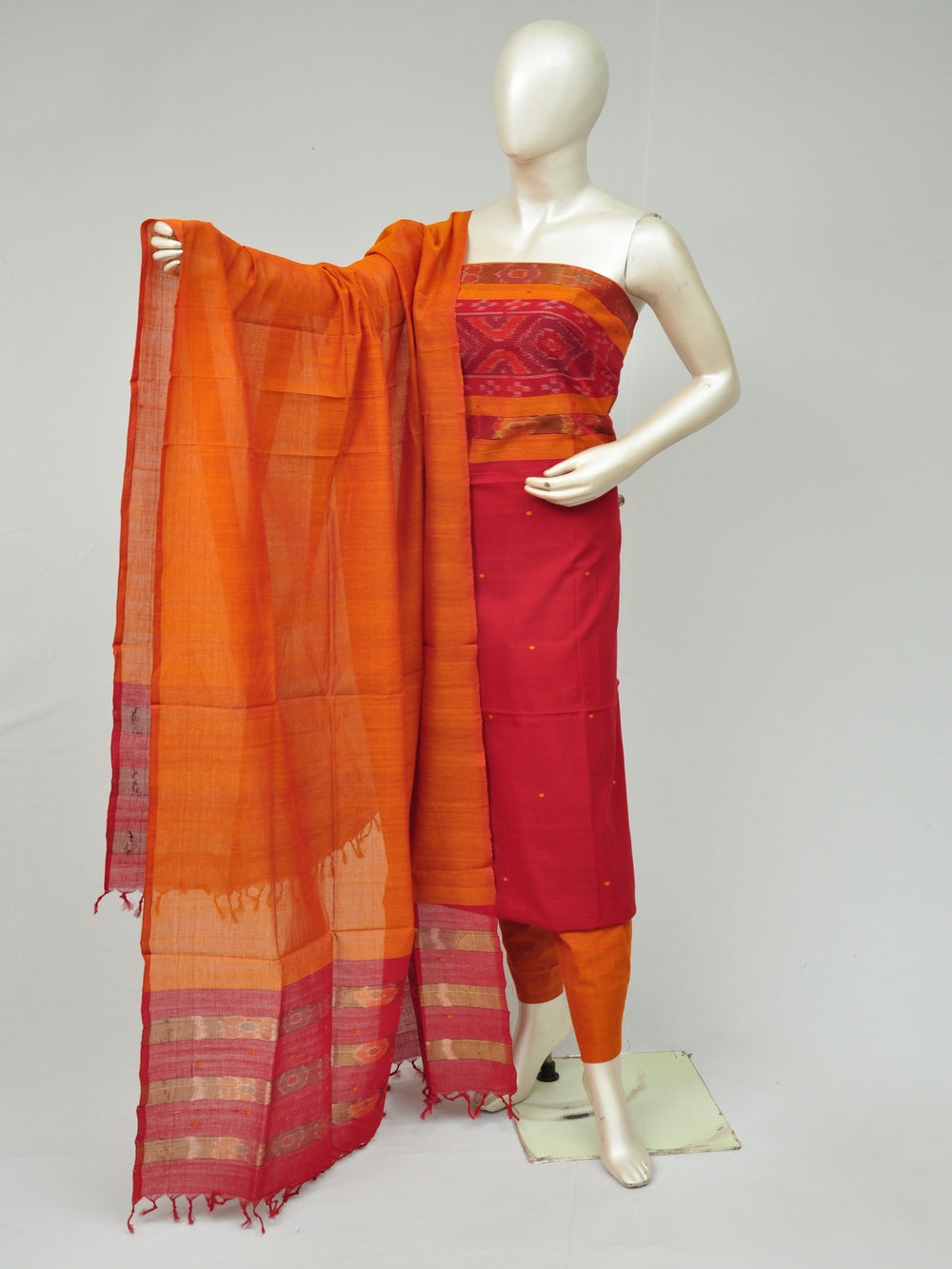 Cotton Woven Designer Dress Material [[D80505398]