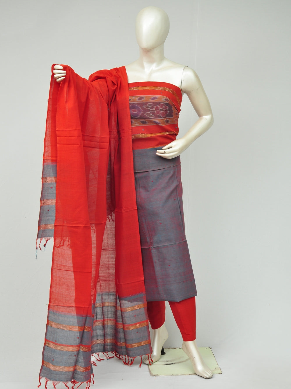 Cotton Woven Designer Dress Material [[D80505409]