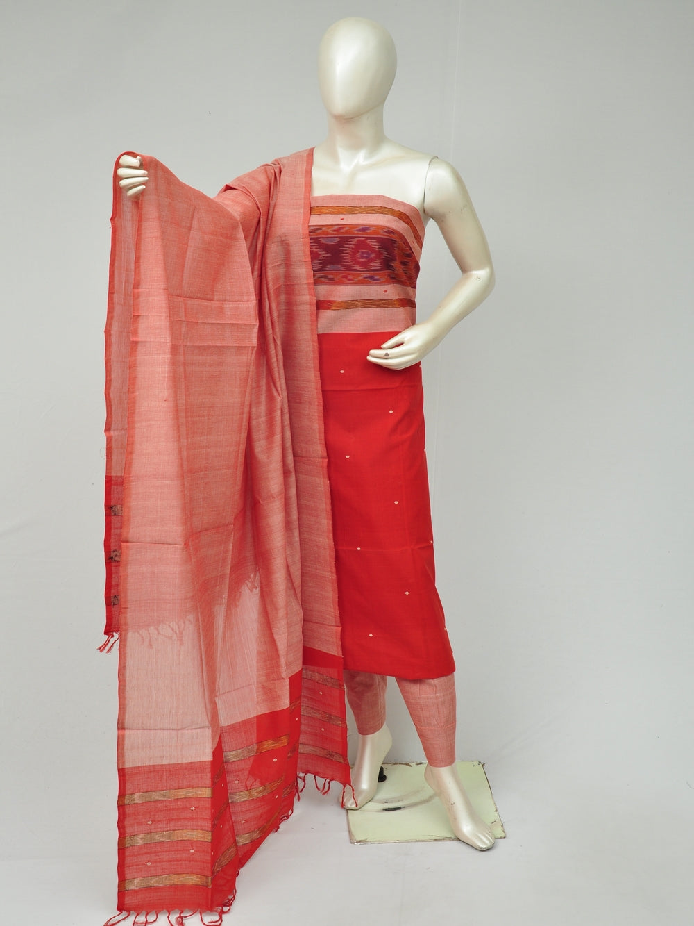 Cotton Woven Designer Dress Material [[D80505411]