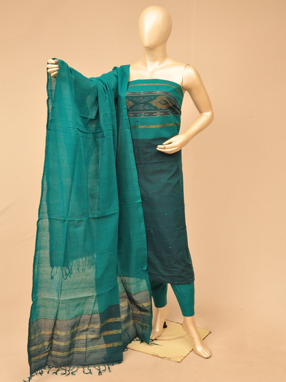 Cotton Woven Designer Dress Material [D80522556]