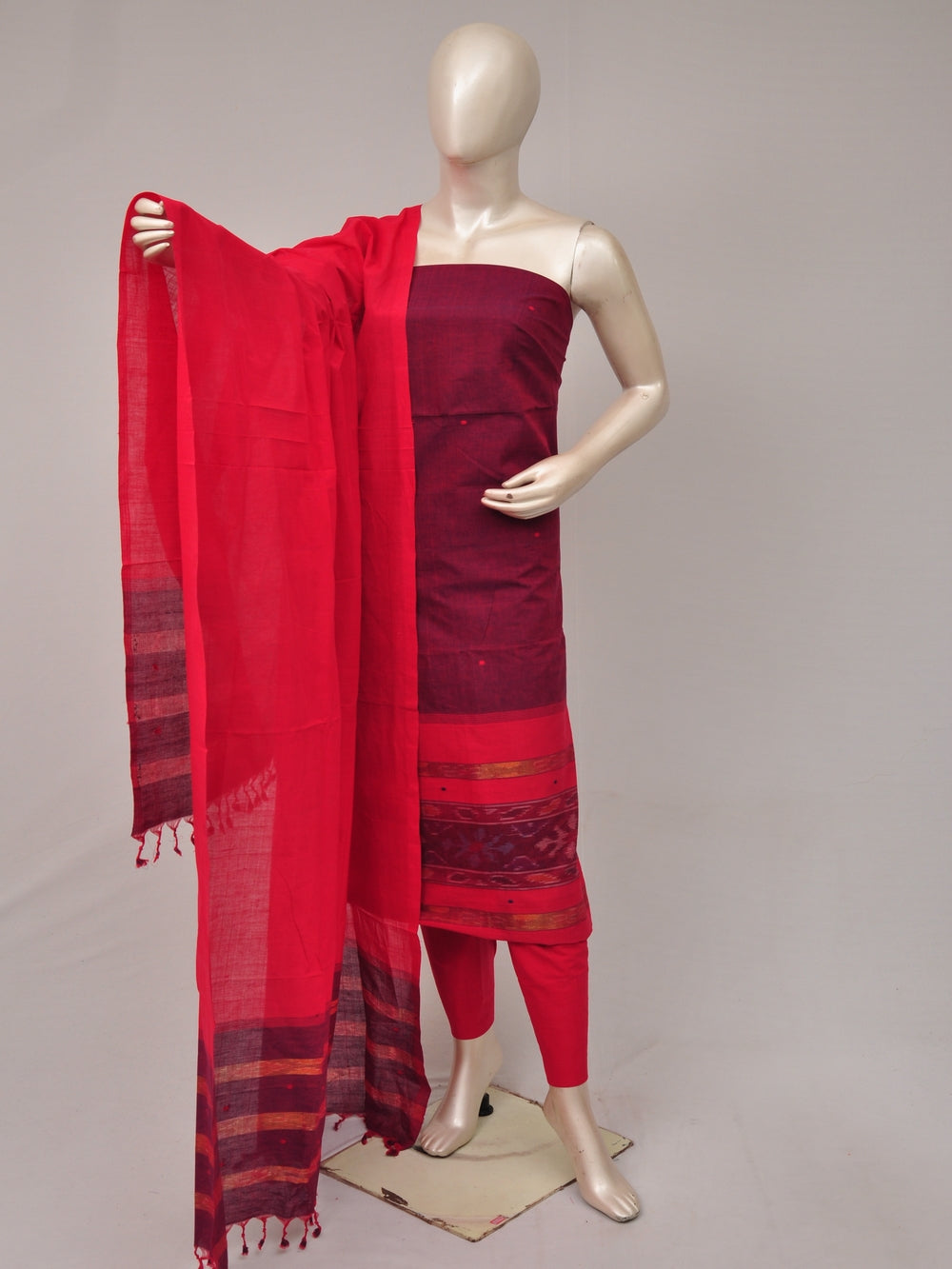 Cotton Woven Designer Dress Material  [D80917001]