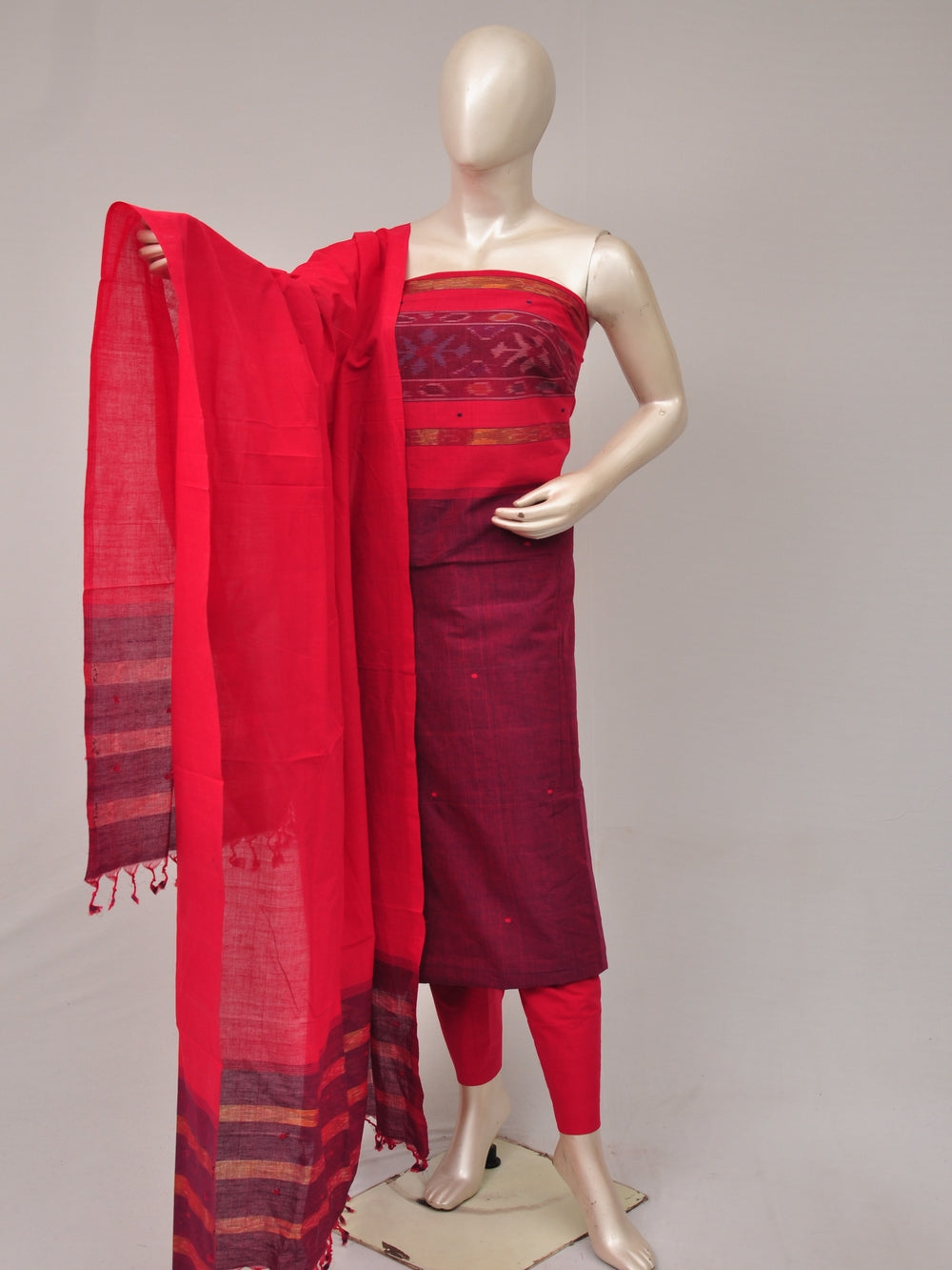 Cotton Woven Designer Dress Material  [D80917002]