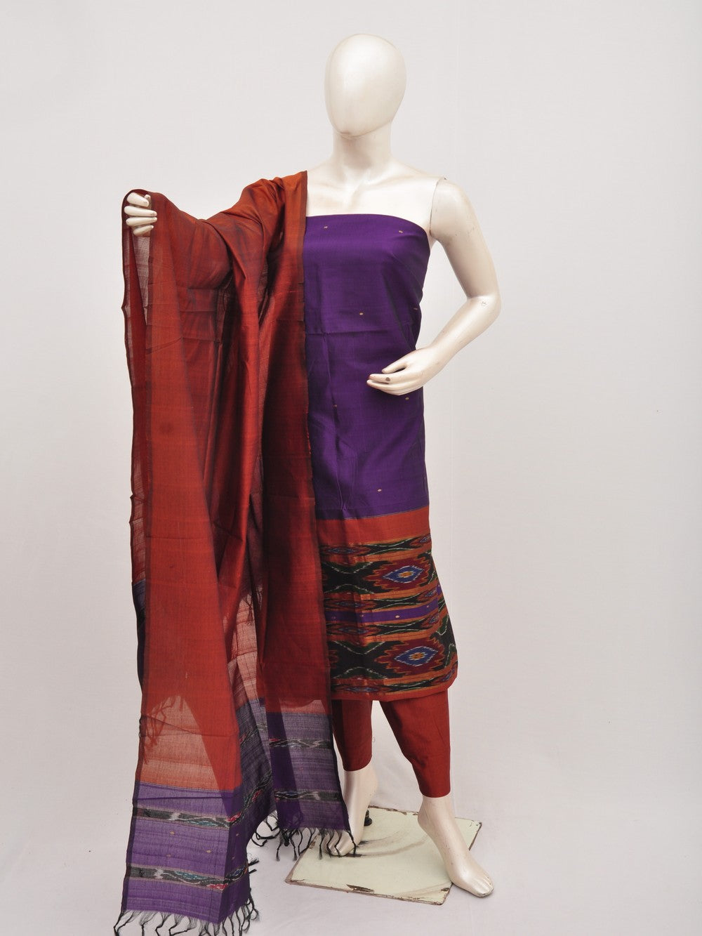 Silk Woven Designer Dress Material  [D00623020]