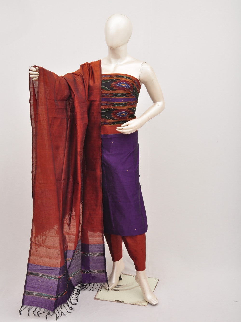 Silk Woven Designer Dress Material  [D00623021]