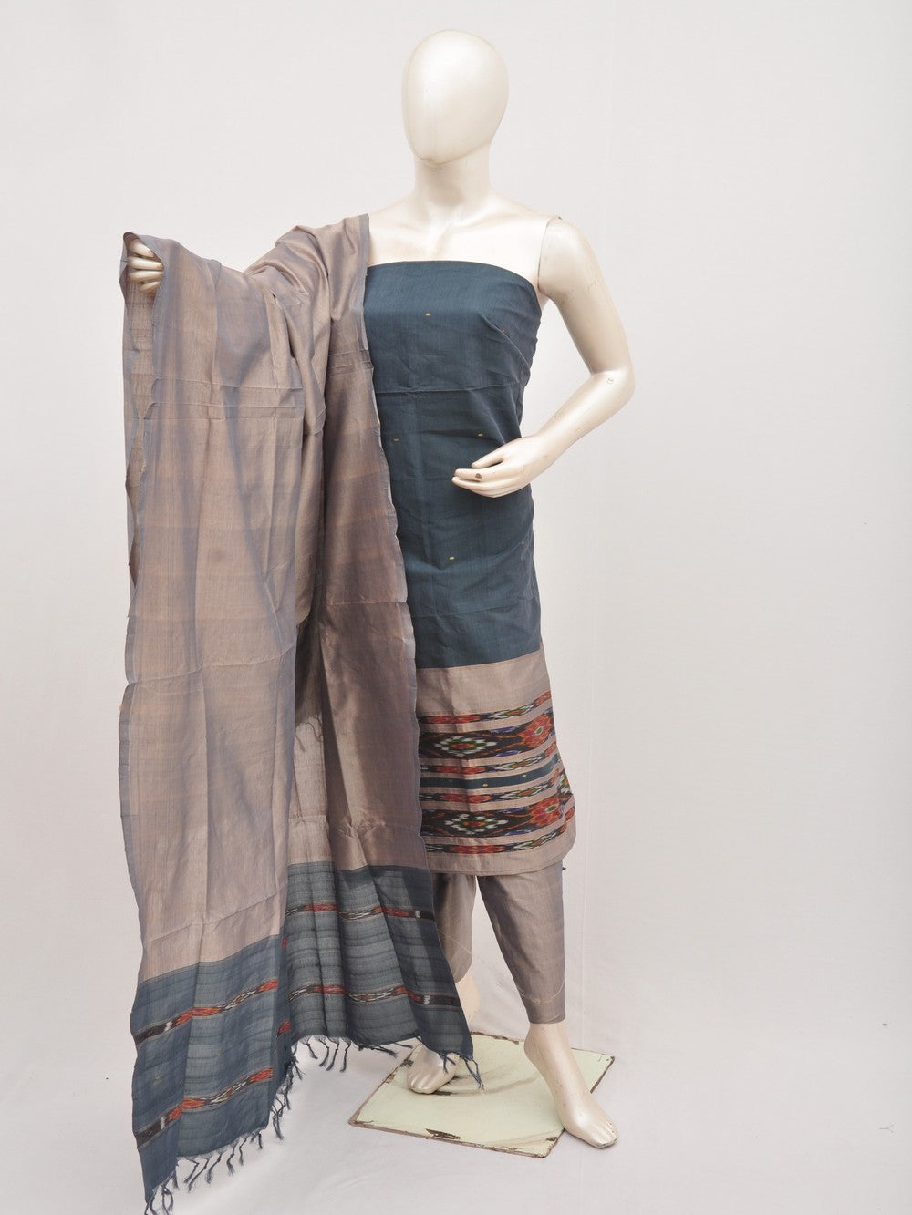 Silk Woven Designer Dress Material  [D00623024]