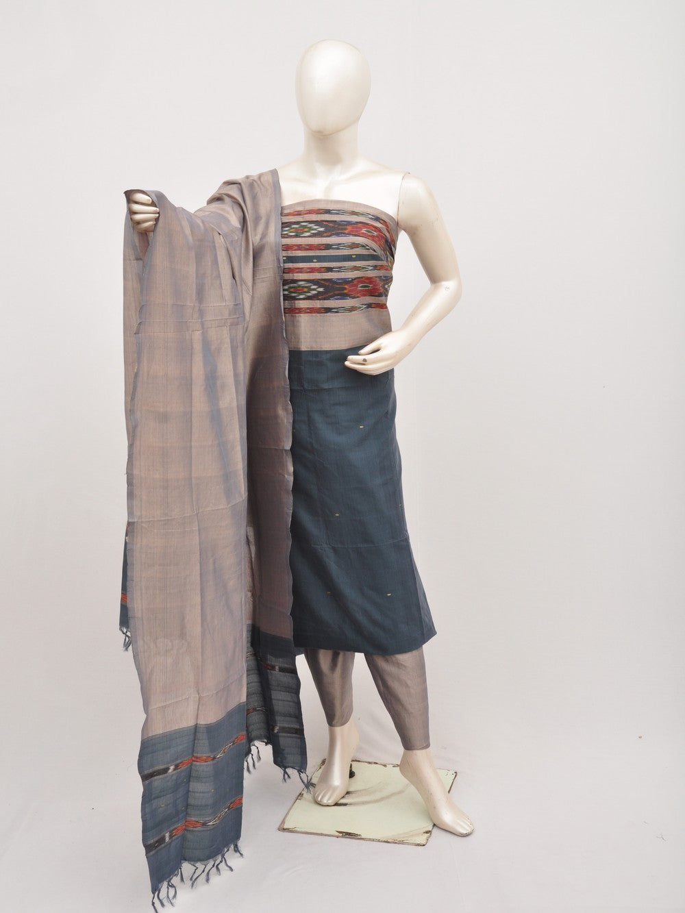 Silk Woven Designer Dress Material  [D00623025]