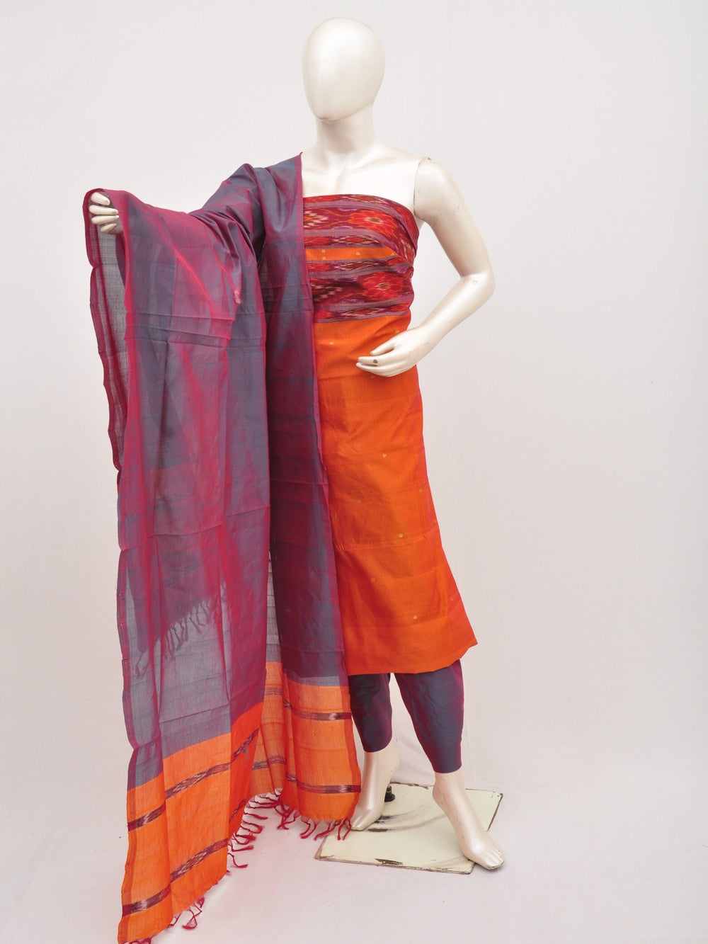 Silk Woven Designer Dress Material  [D00623027]