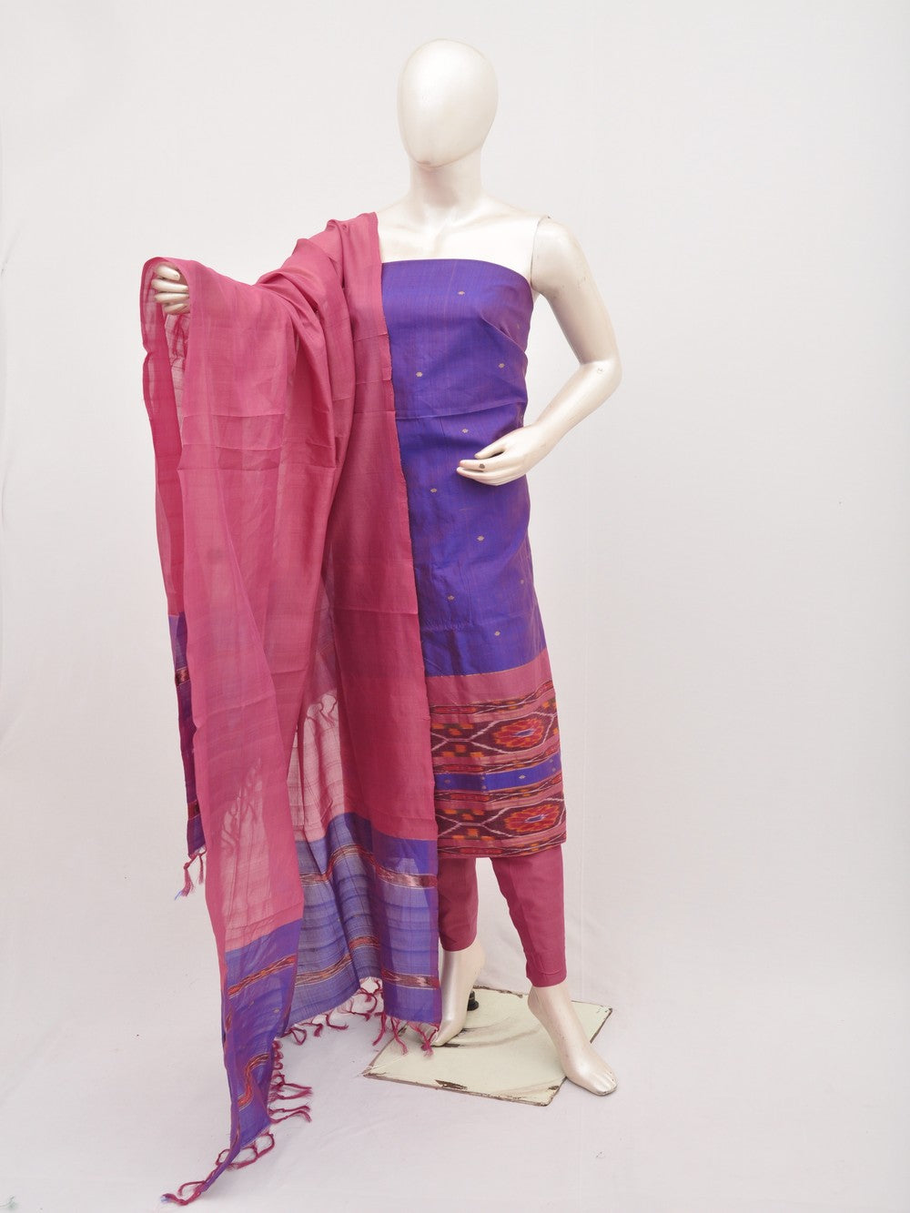Silk Woven Designer Dress Material  [D00623034]