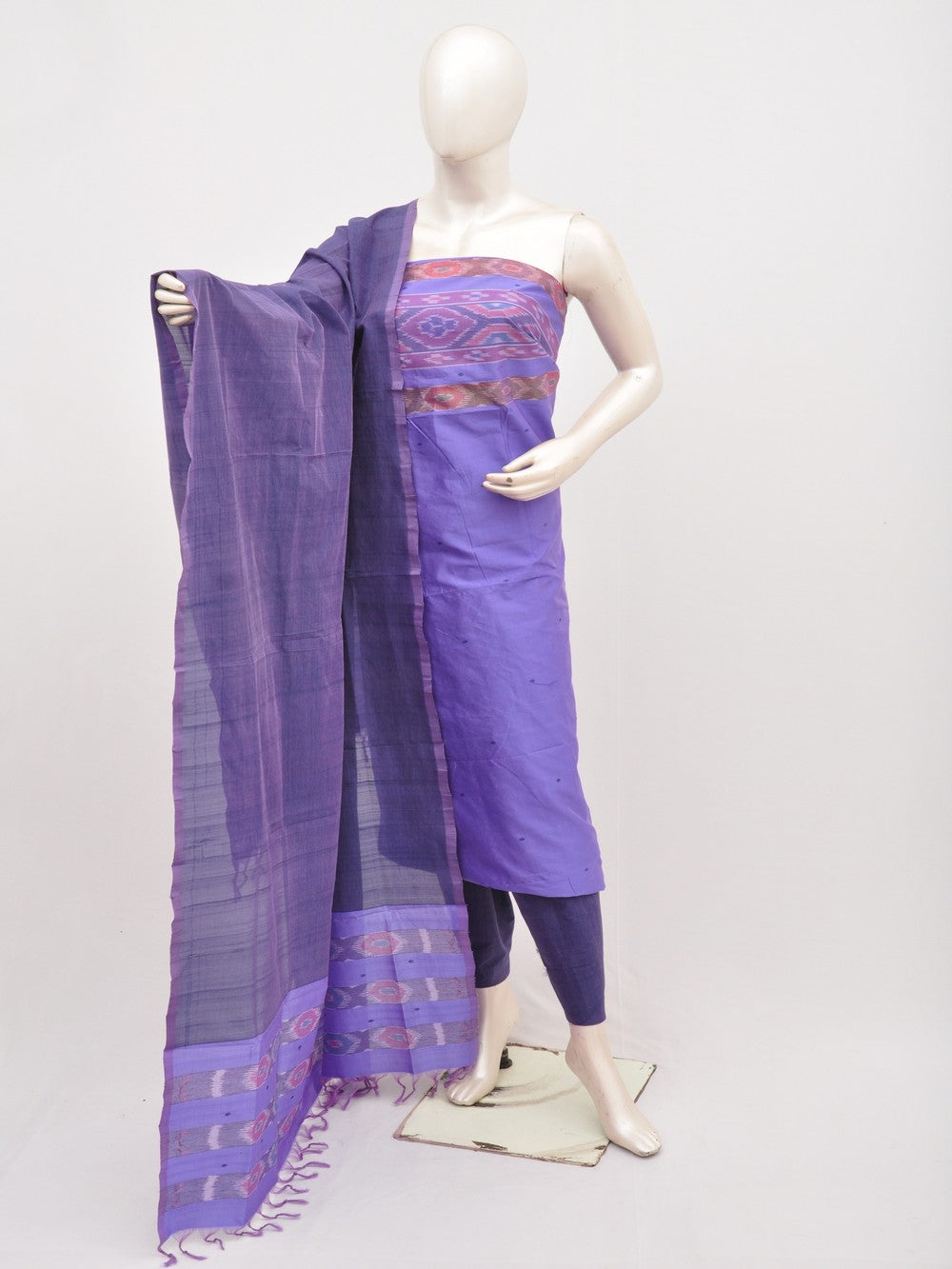 Silk Woven Designer Dress Material  [D00623037]