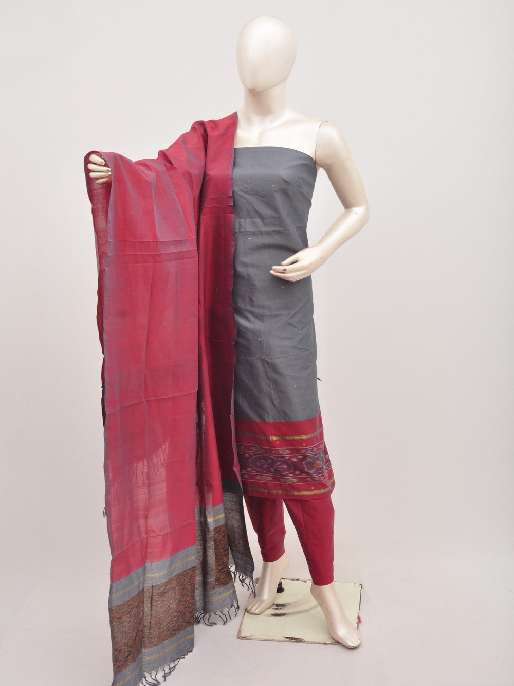 Silk Woven Designer Dress Material  [D00716013] - DressesForWomen.IN