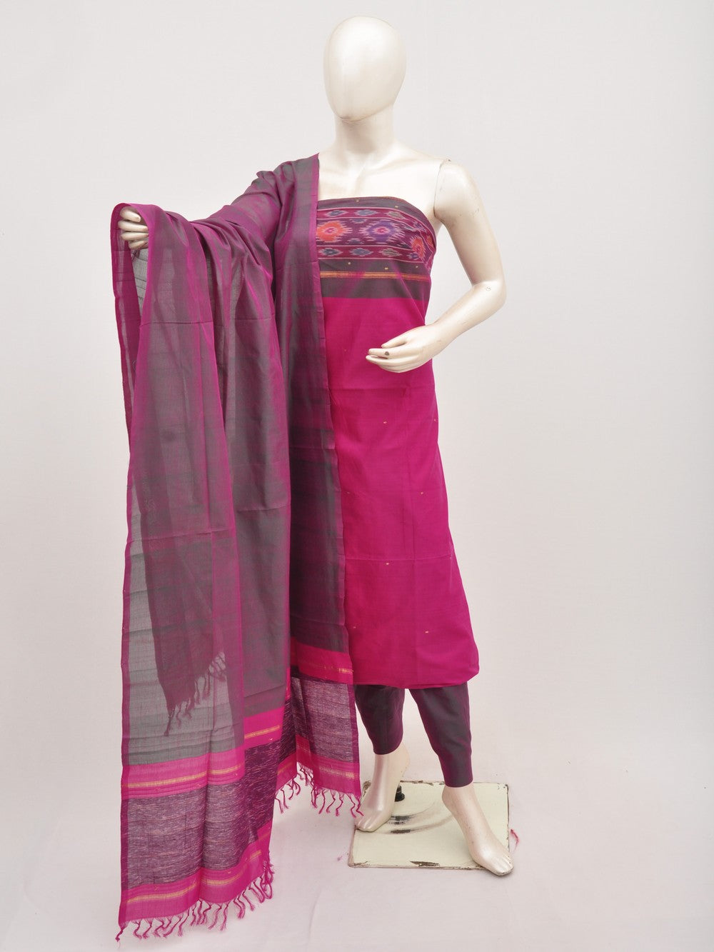 Silk Woven Designer Dress Material  [D00716020]
