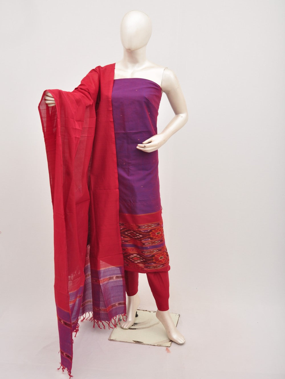 Silk Woven Designer Dress Material  [D00716023] - DressesForWomen.IN