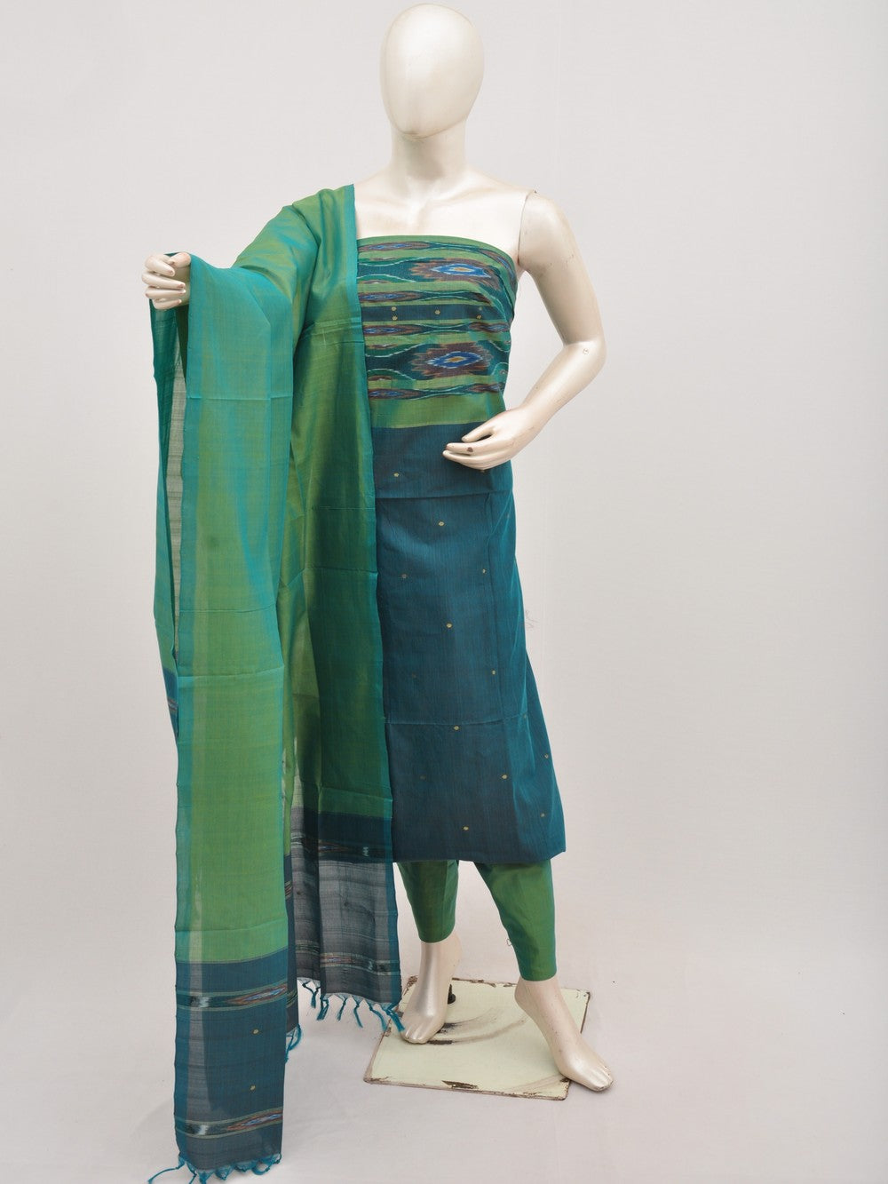 Silk Woven Designer Dress Material  [D00716026]