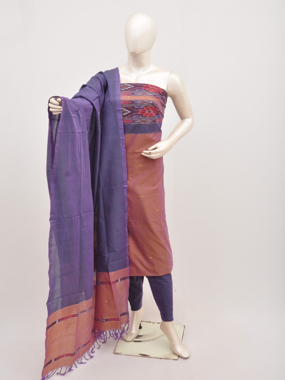 Silk Woven Designer Dress Material  [D00716030]