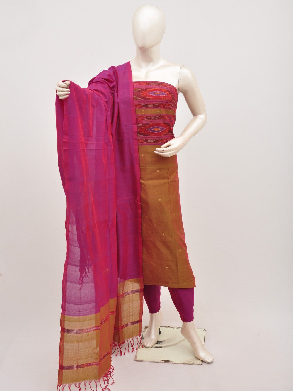 Silk Woven Designer Dress Material  [D00716045]