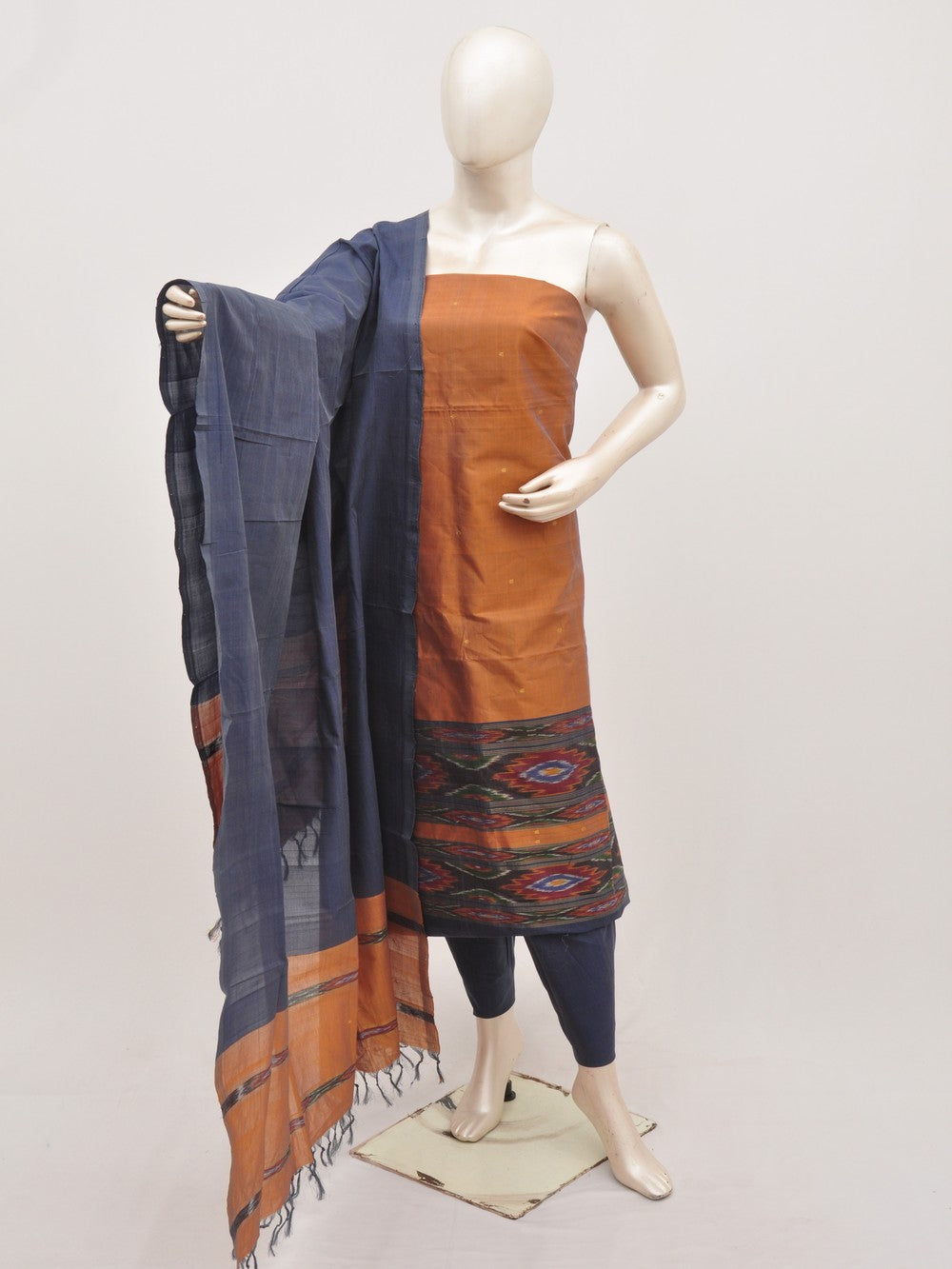 Silk Woven Designer Dress Material  [D00919449]