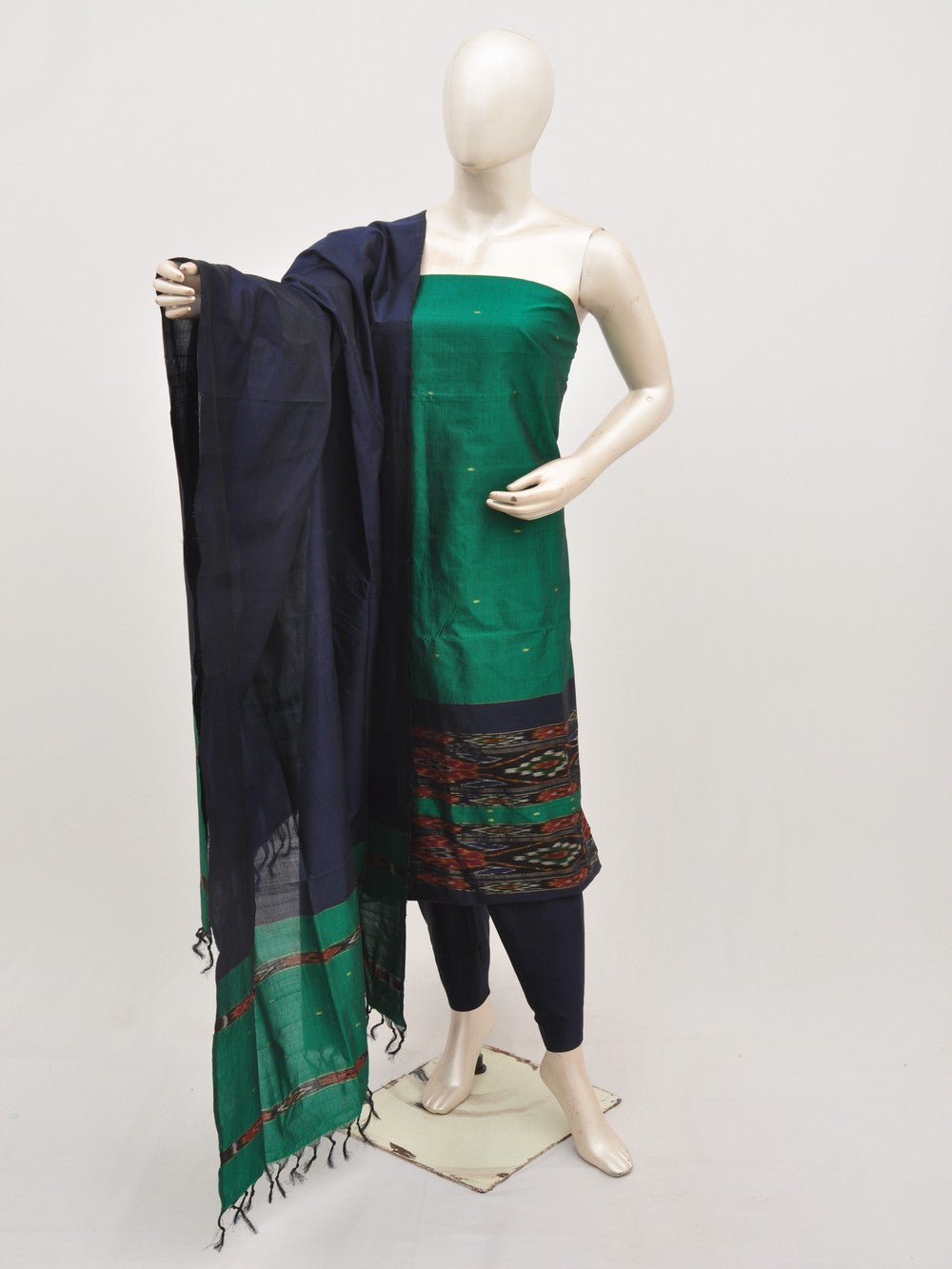 Silk Woven Designer Dress Material  [D00919455]