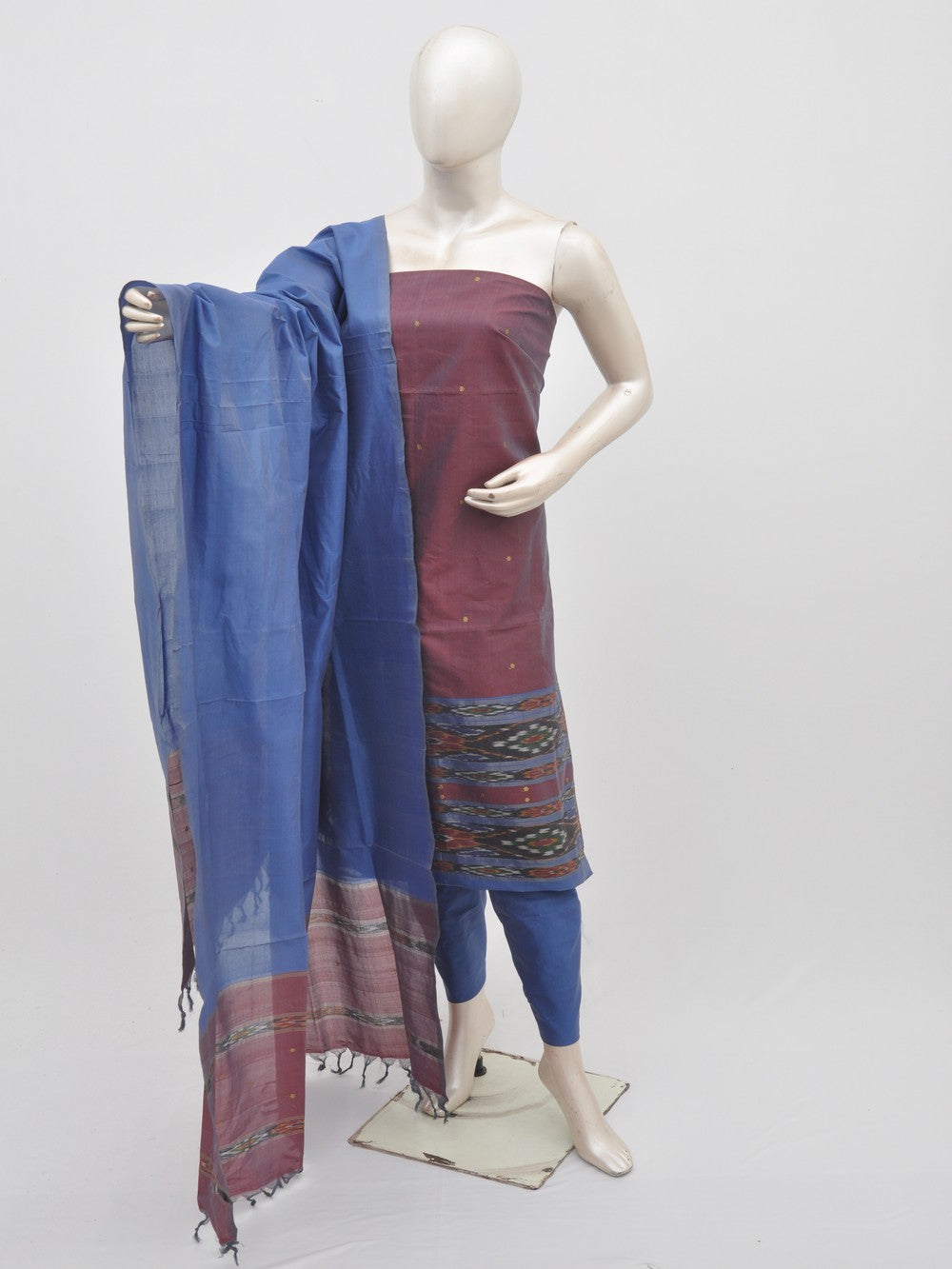 Silk Woven Designer Dress Material  [D01019007]