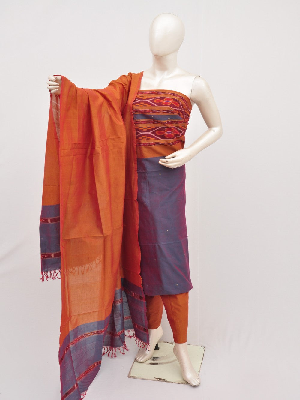Silk Woven Designer Dress Material  [D00222030]