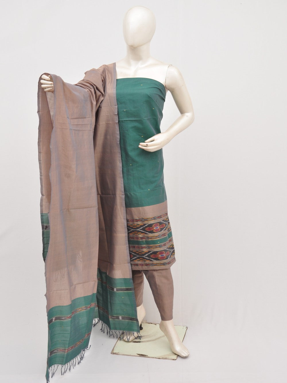 Silk Woven Designer Dress Material  [D00222035]