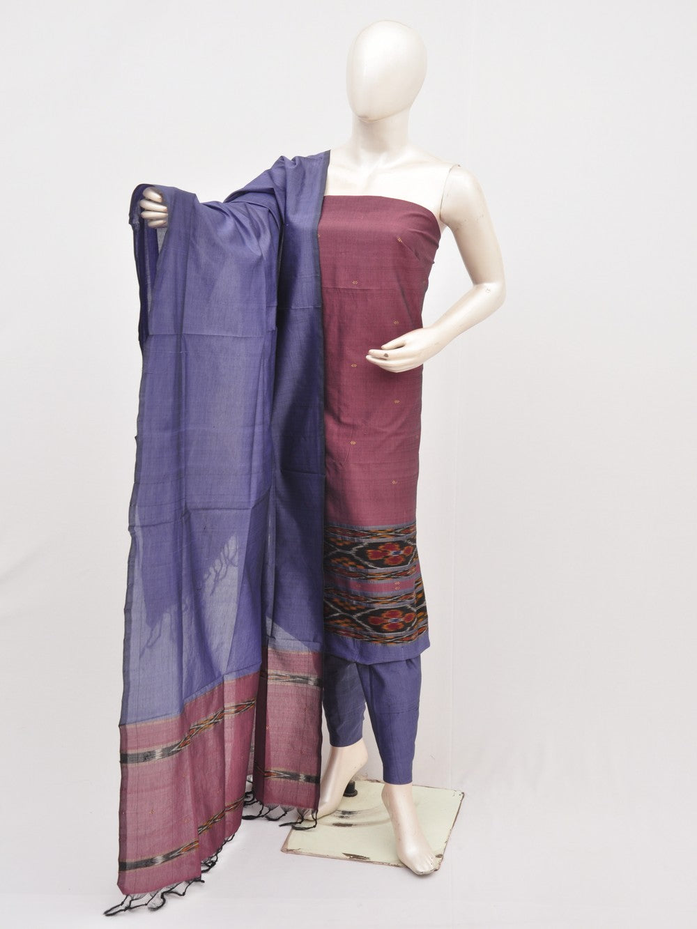 Silk Woven Designer Dress Material  [D00222041]