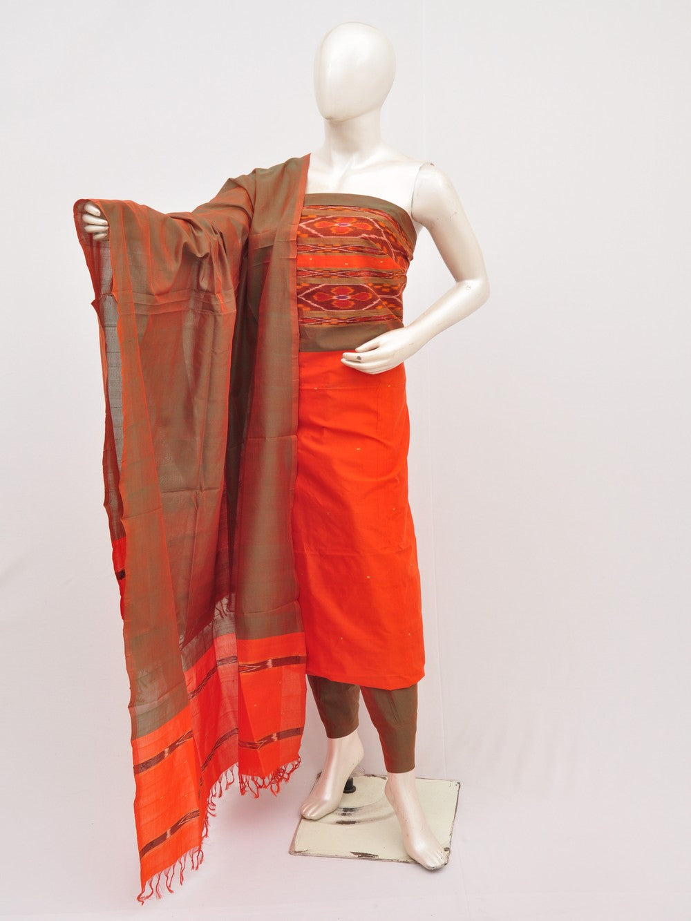 Silk Woven Designer Dress Material  [D00222046]