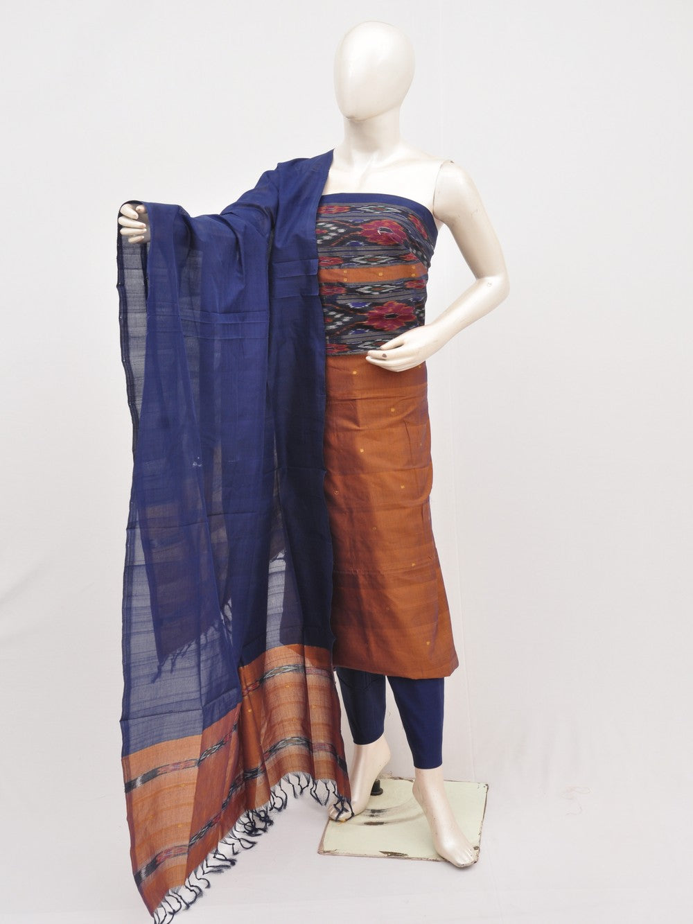Silk Woven Designer Dress Material  [D00222048]