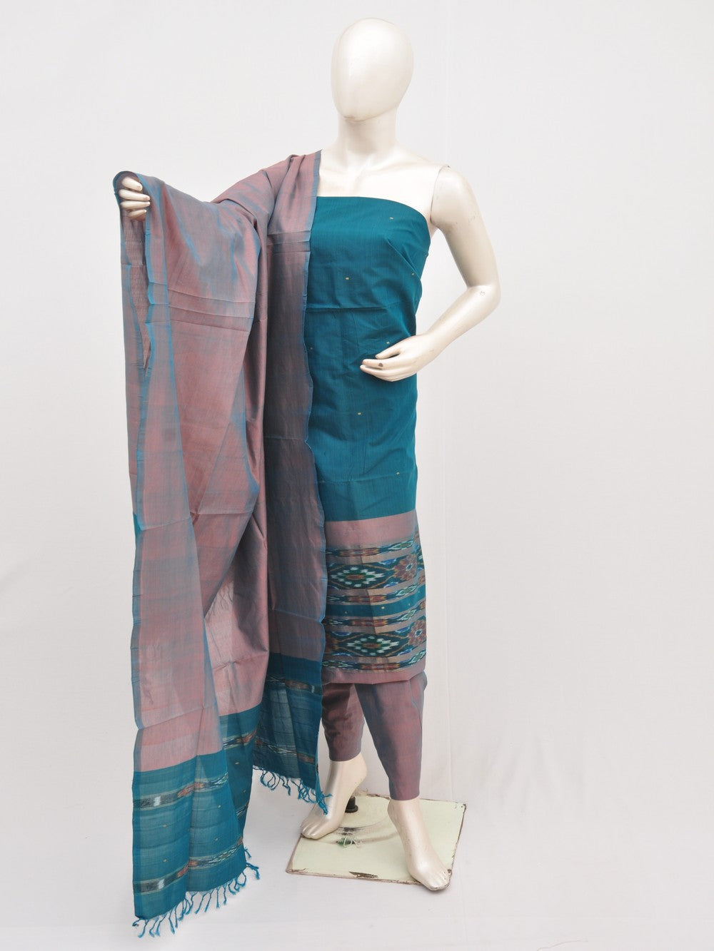 Silk Woven Designer Dress Material  [D00222049]