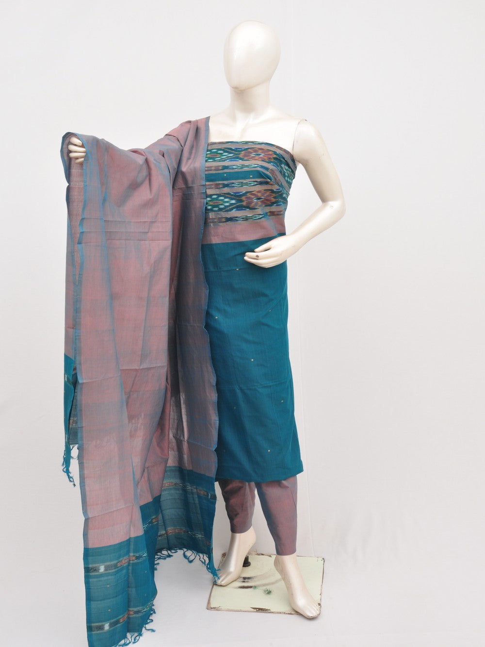 Silk Woven Designer Dress Material  [D00222050]