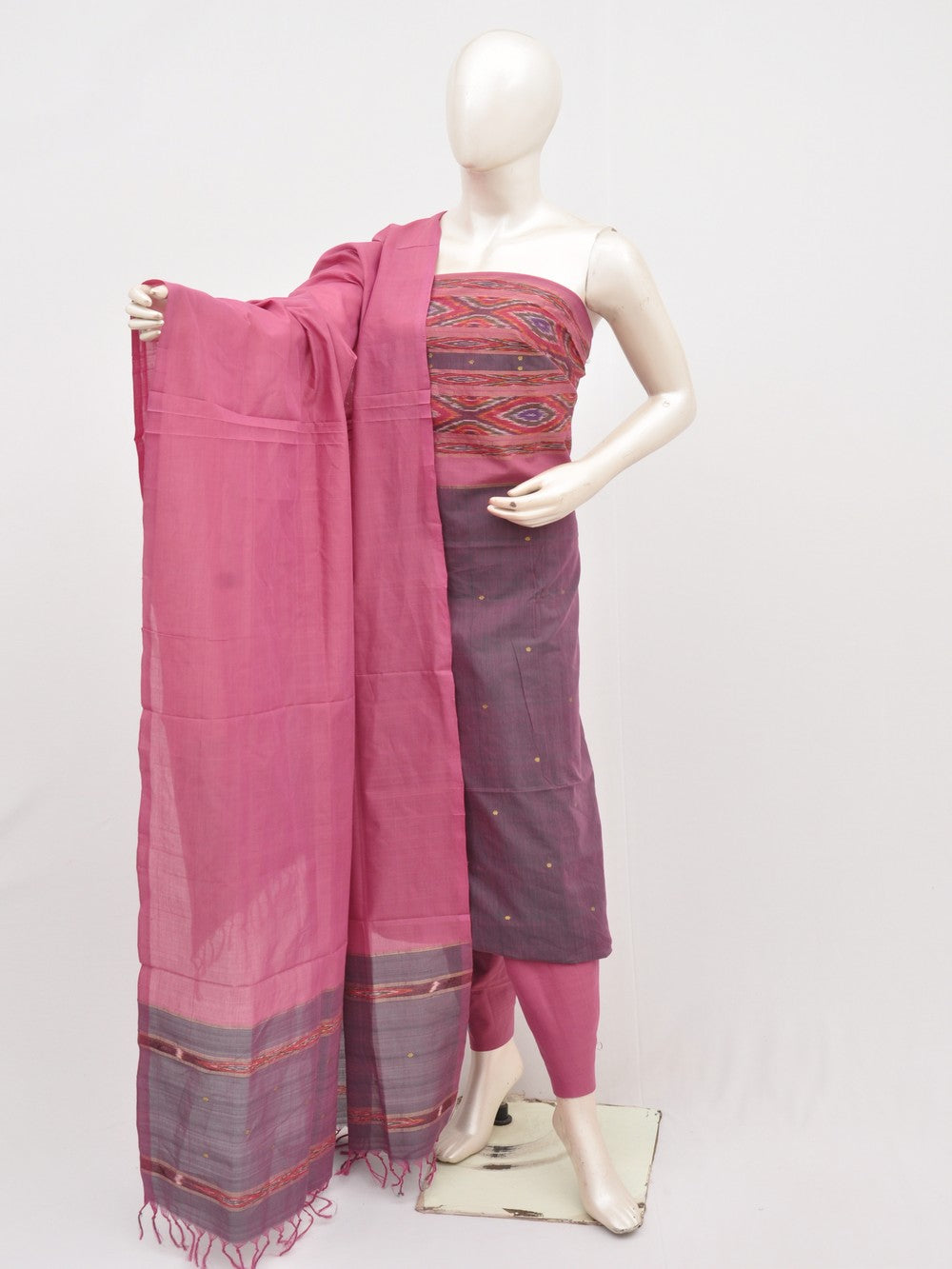 Silk Woven Designer Dress Material  [D00222054]