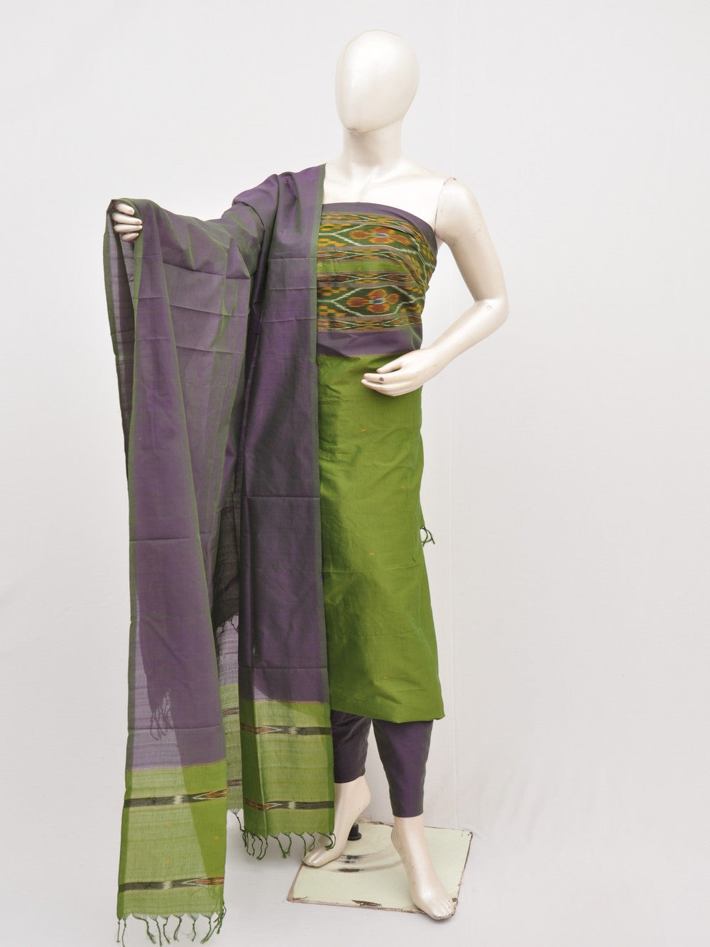 Silk Woven Designer Dress Material  [D00222058]