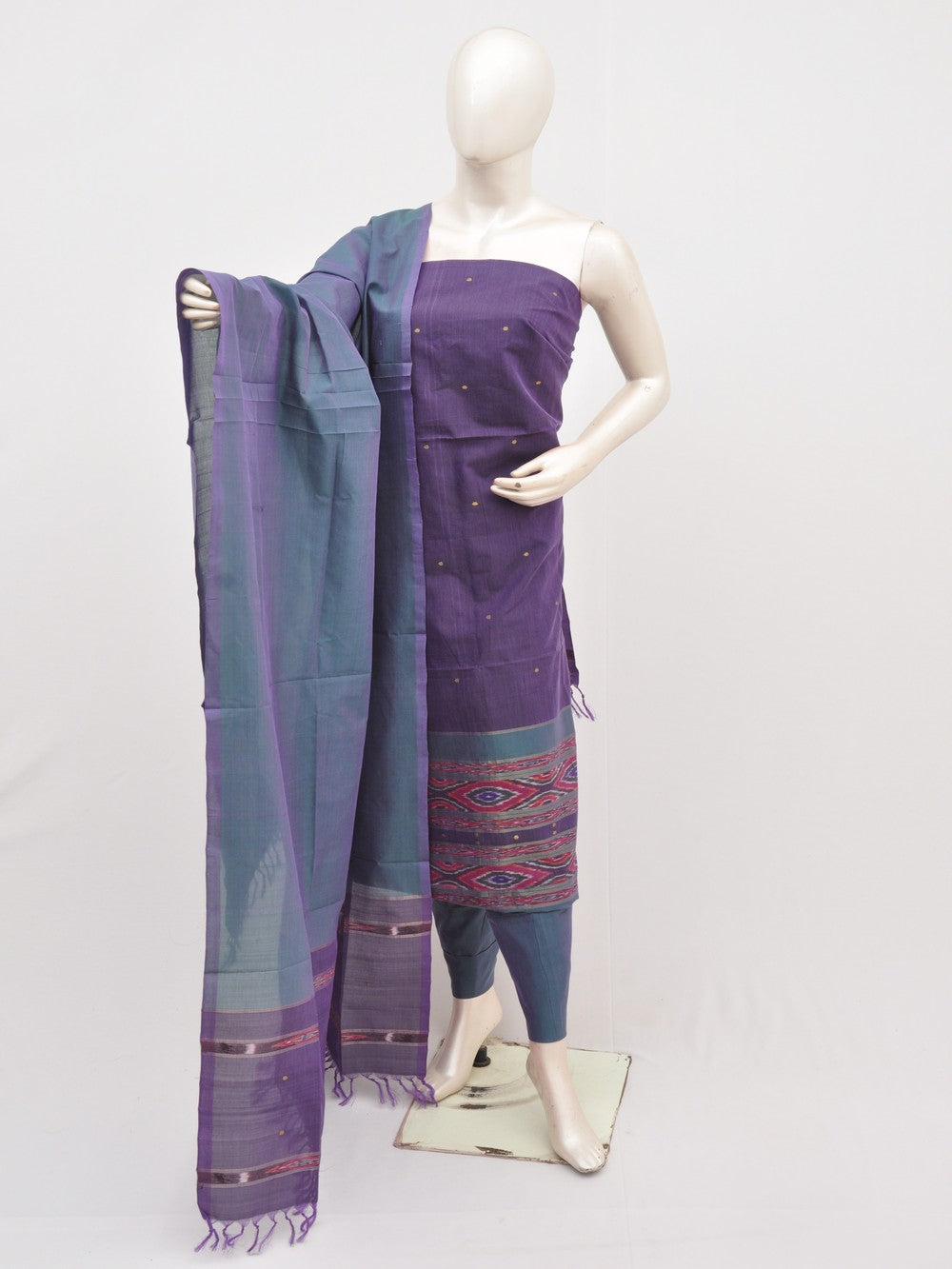 Silk Woven Designer Dress Material  [D00222063]