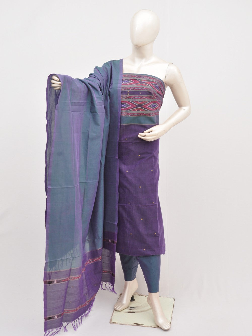 Silk Woven Designer Dress Material  [D00222064]
