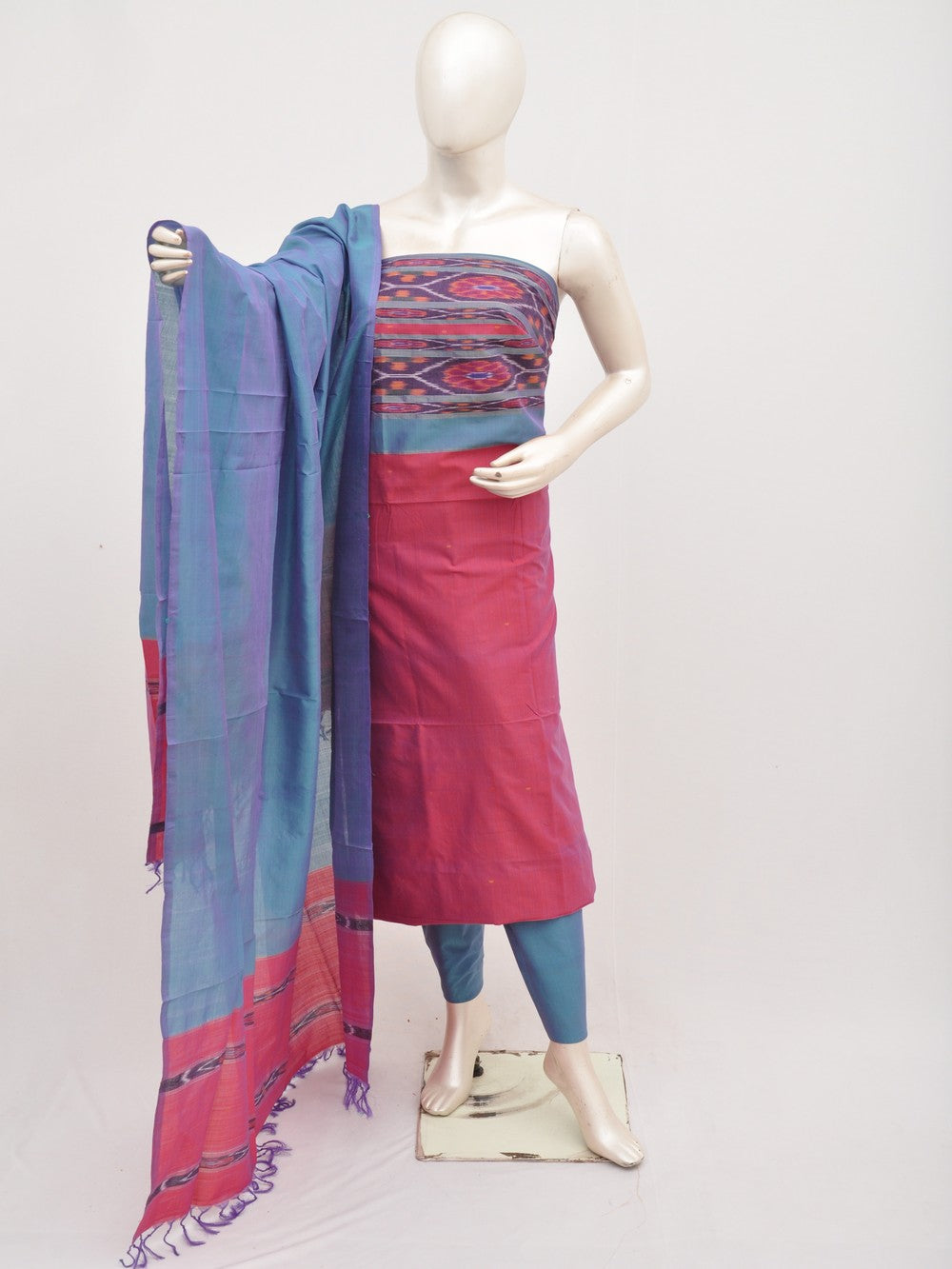 Silk Woven Designer Dress Material  [D00619073]