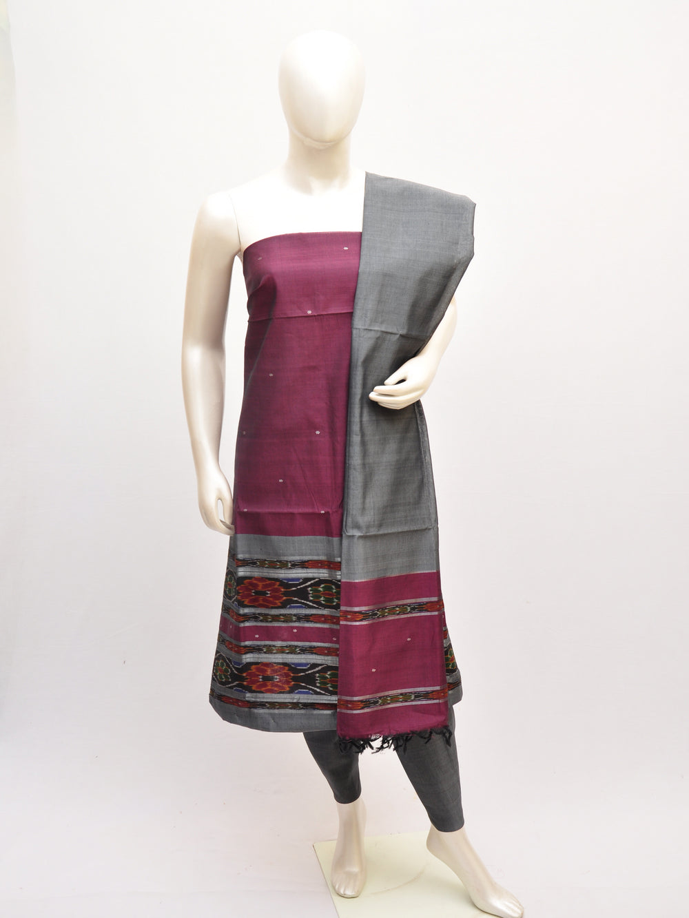 Silk   Woven Designer Dress Material [D10732762]