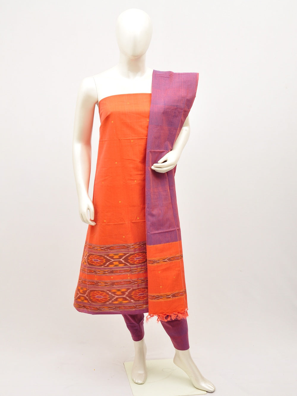 Silk   Woven Designer Dress Material [D12033006]
