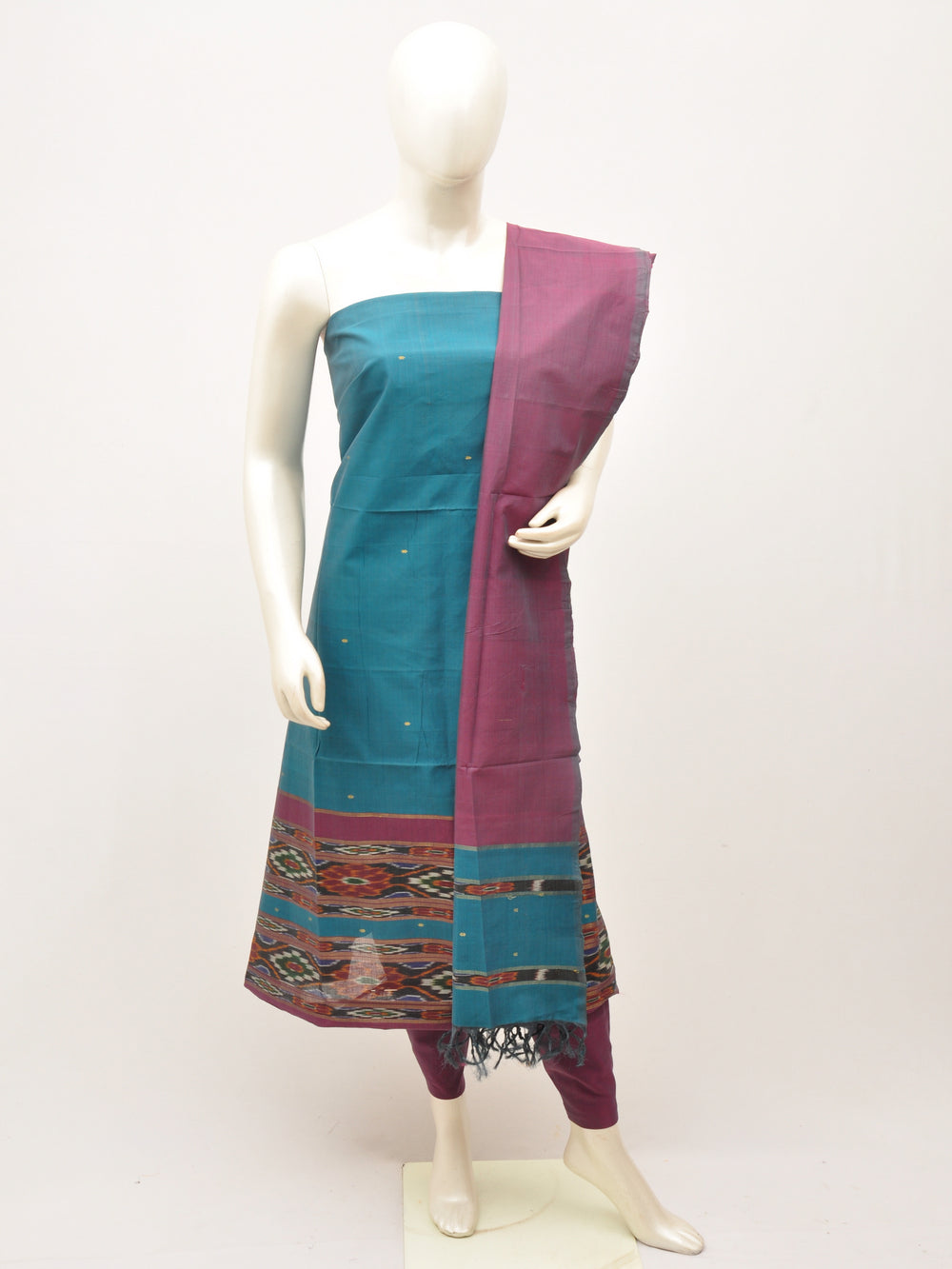 Silk   Woven Designer Dress Material [60606047]