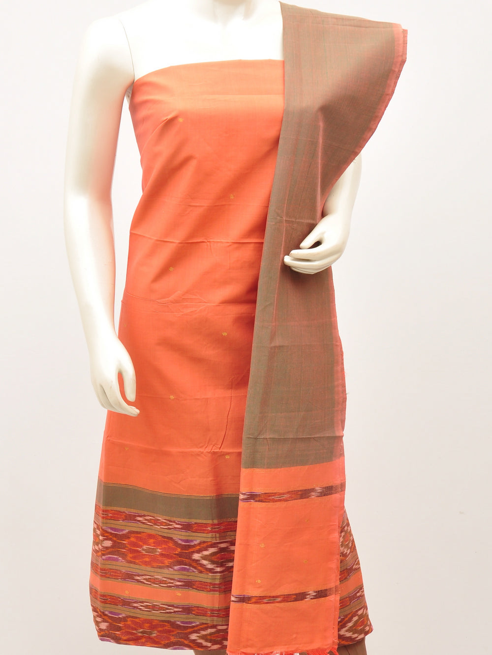 Silk   Woven Designer Dress Material [60606048]