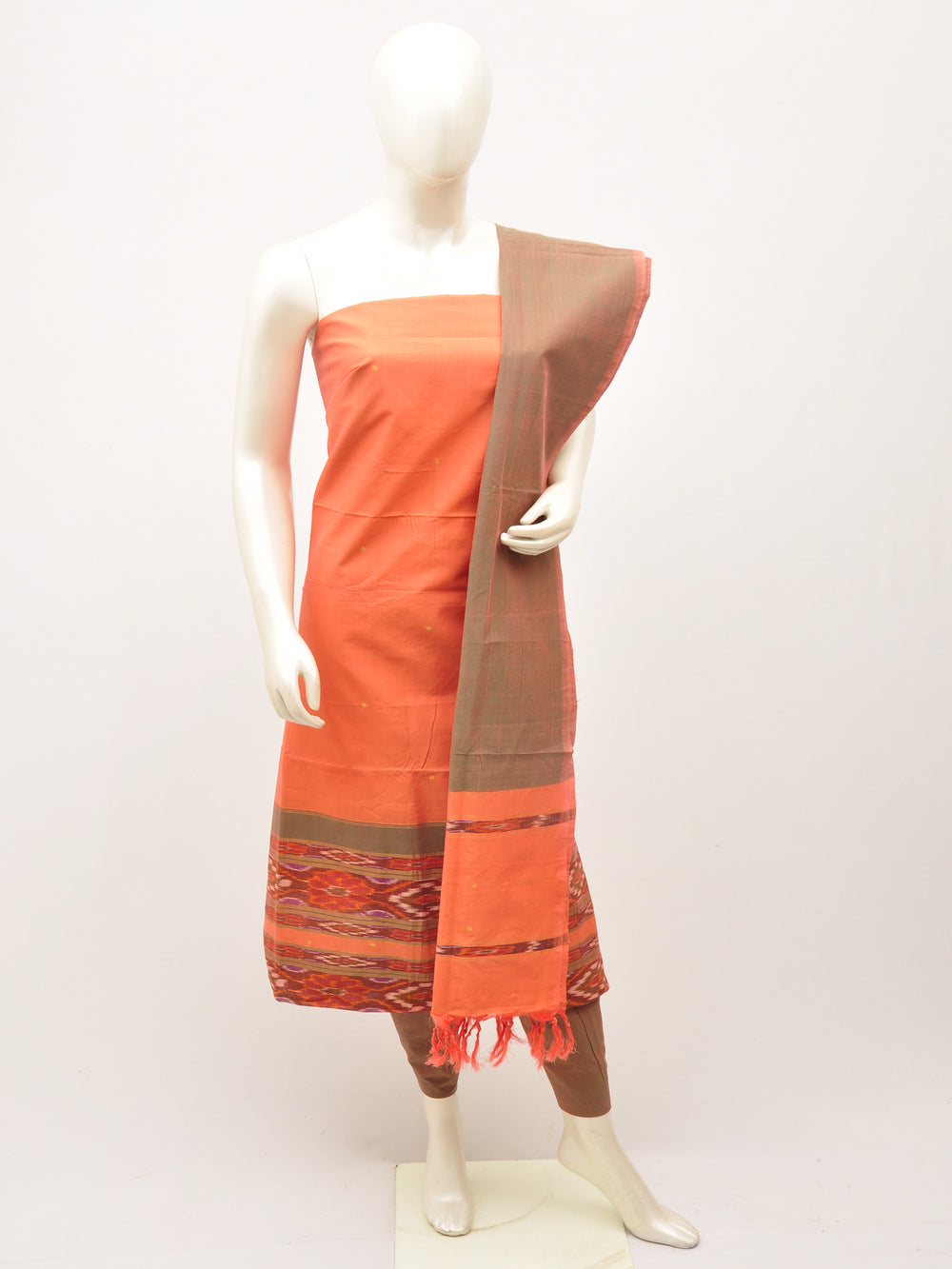 Silk   Woven Designer Dress Material [60606048]