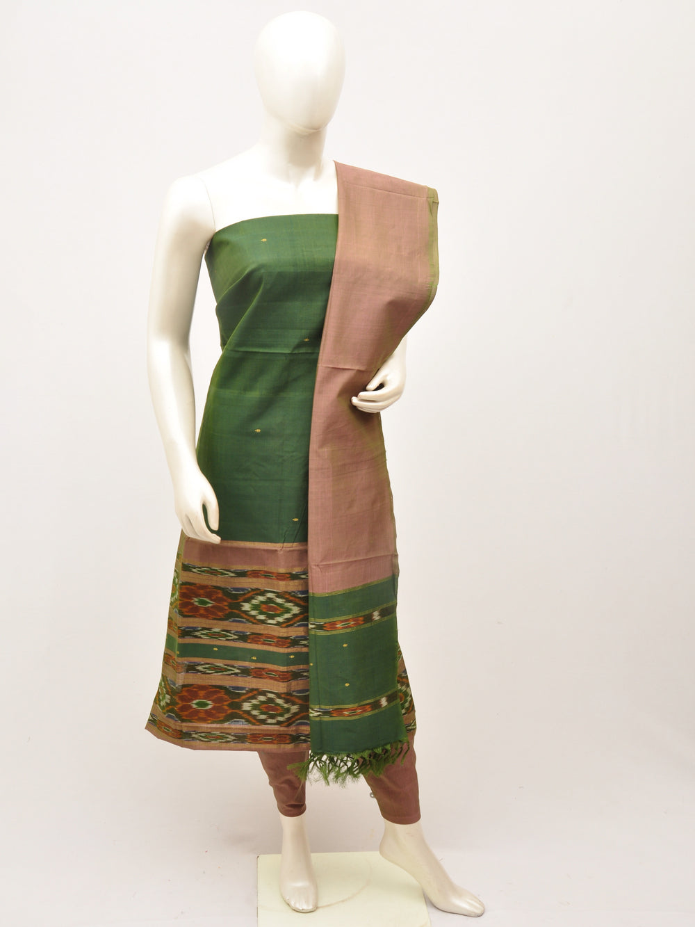 Silk   Woven Designer Dress Material [60606058]